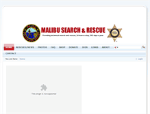 Tablet Screenshot of malibusar.org